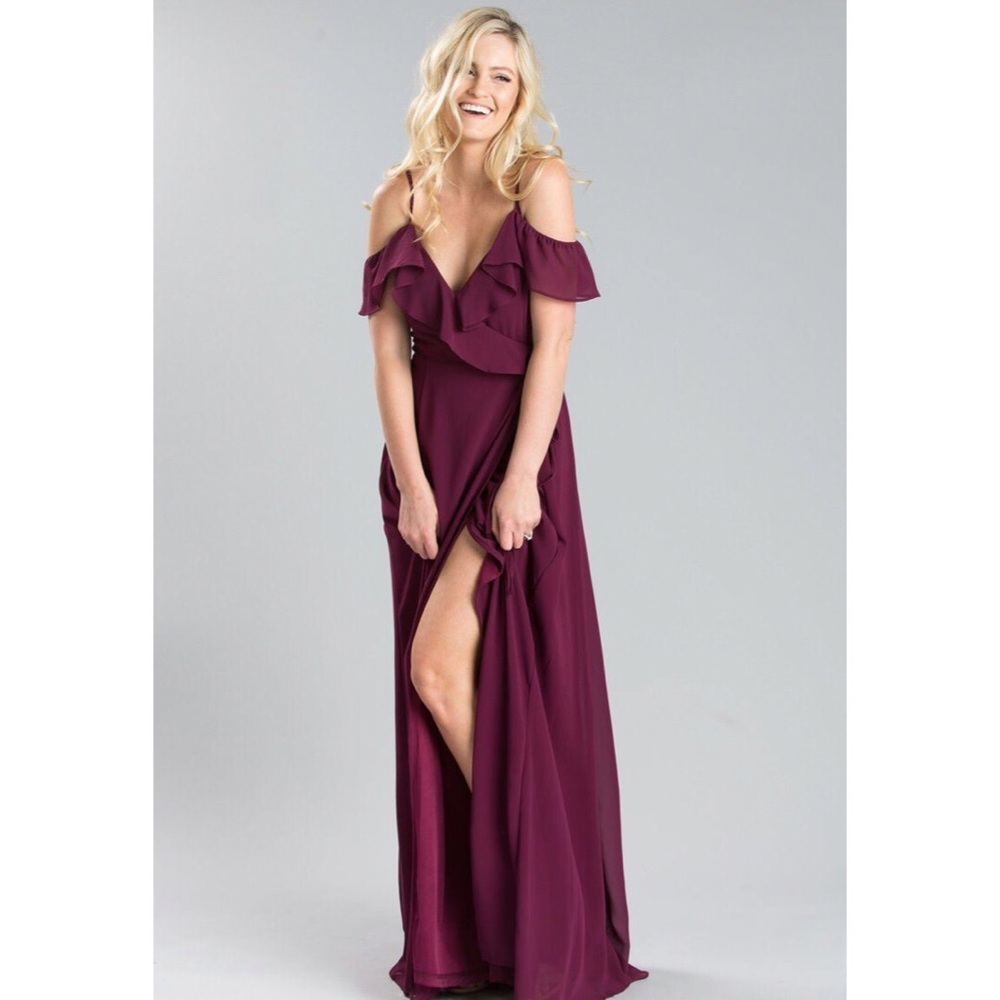 Burgundy Maxi Dress NWOT